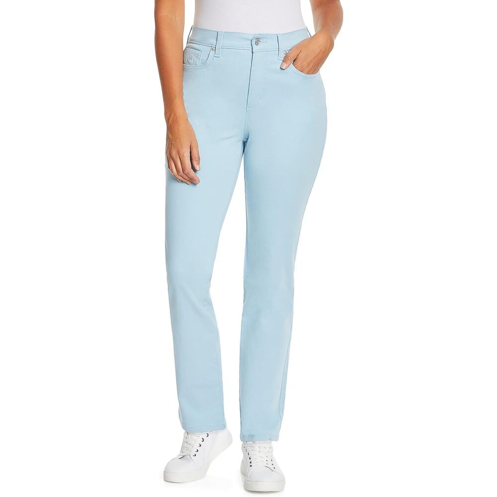 Gloria Vanderbilt Amanda Women's Blue Straight Leg Jeans